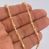 Cadena Rustica Dubai 29.15gr / 60.5cm / Oro Amarillo 18K $