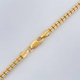 Cadena Ice 31.4gr / 66.5cm / Dos Oros Amarillo Blanco +4 18K $