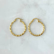 Candongas Majo 1.6gr / 3cm / Diamantada Oro Amarillo 18K