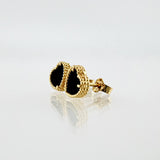 Topos Corazon Negro 2.35gr / 8.4mm Oro Amarillo Nac.Esp. 18K
