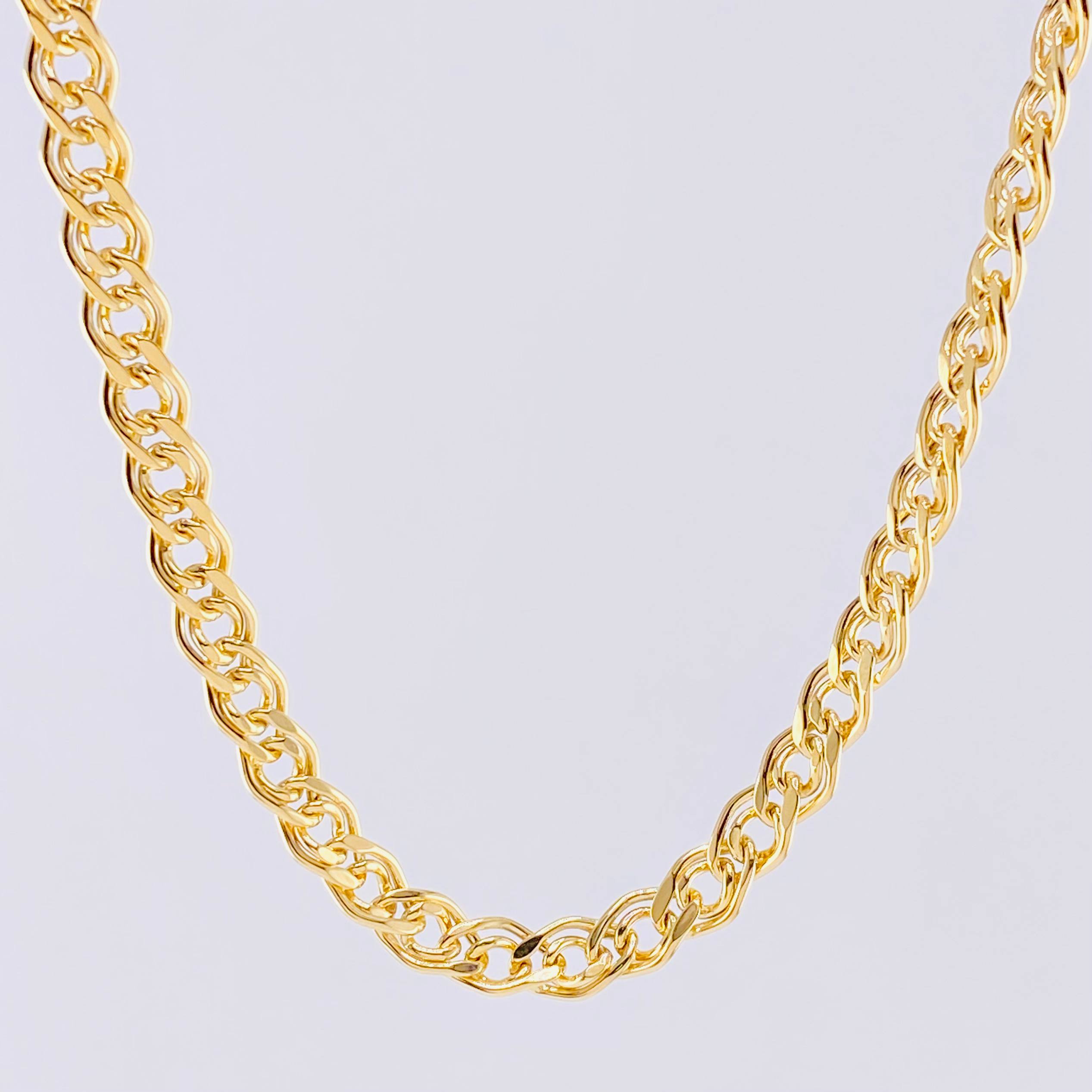 Cadena Garibaldi 15.2g / 70cm / 5mm Oro Amarillo 18K