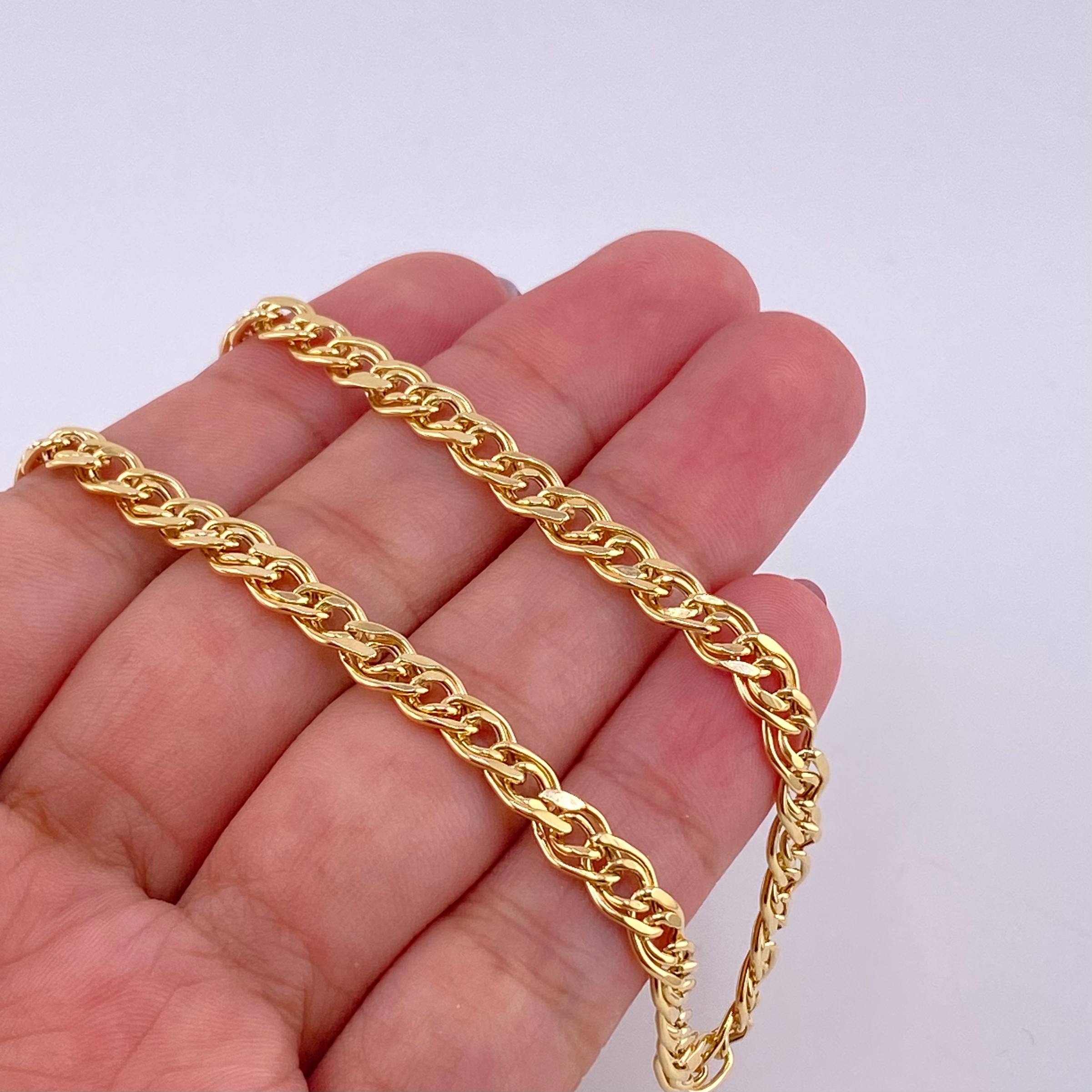 Cadena Garibaldi 14.3g / 70cm / 5mm Oro Amarillo 18K