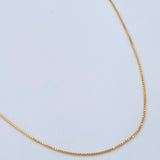 Cadena Veneciana 1.75gr / 45.5cm / Oro Amarillo +3 18K &