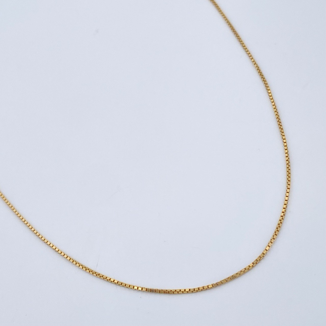 Cadena Veneciana 1.5gr / 40cm / Oro Amarillo +3 18K $
