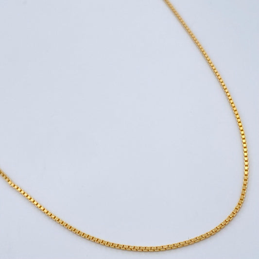 Cadena Veneciana 1.4gr / 45cm / Oro Amarillo +3 18K &