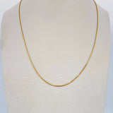 Cadena Veneciana 1.6gr / 47cm / Oro Amarillo +3 18K &
