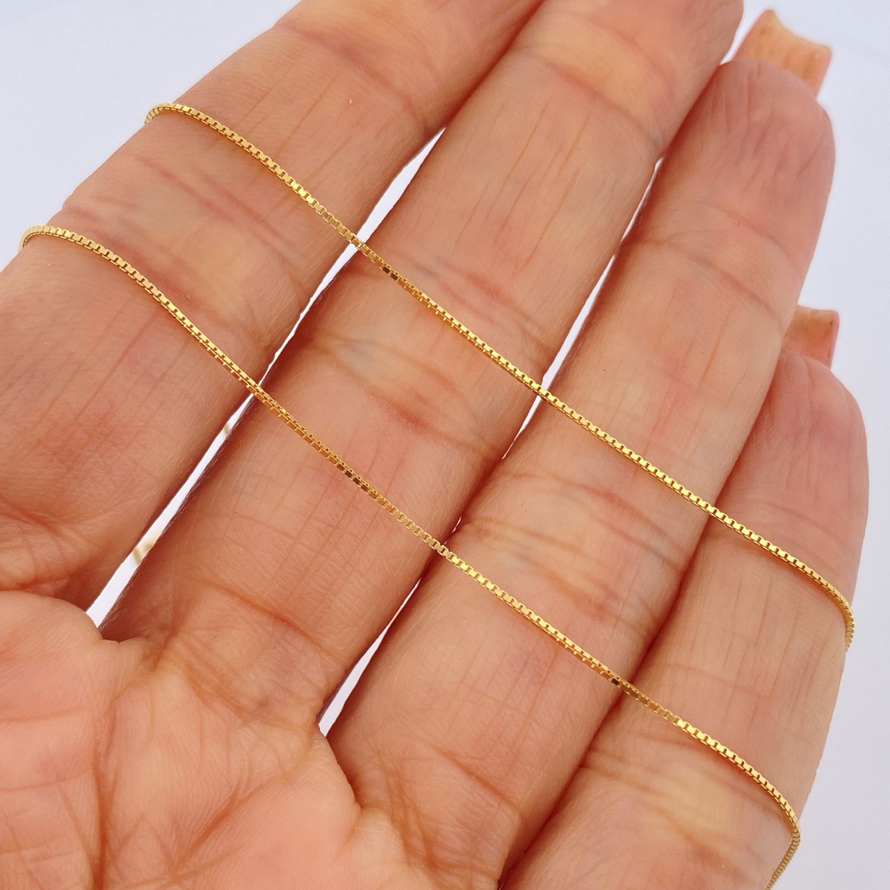 Cadena Veneciana 1.6gr / 47cm / Oro Amarillo +3 18K &