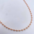 Cadena GC 8.8gr / 50.9cm / 4.1mm Diamantada Oro Rosa 18K $