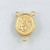 Herraje Crucero San Miguel 1.1gr / 2cm / Oro 18K