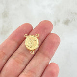 Herraje Crucero San Miguel 1.1gr / 2cm / Oro 18K