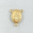 Herraje Crucero Virgen Milagrosa 0.85gr / 1.8cm / Oro 18K