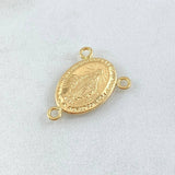 Herraje Crucero Virgen Milagrosa 0.85gr / 1.8cm / Oro 18K