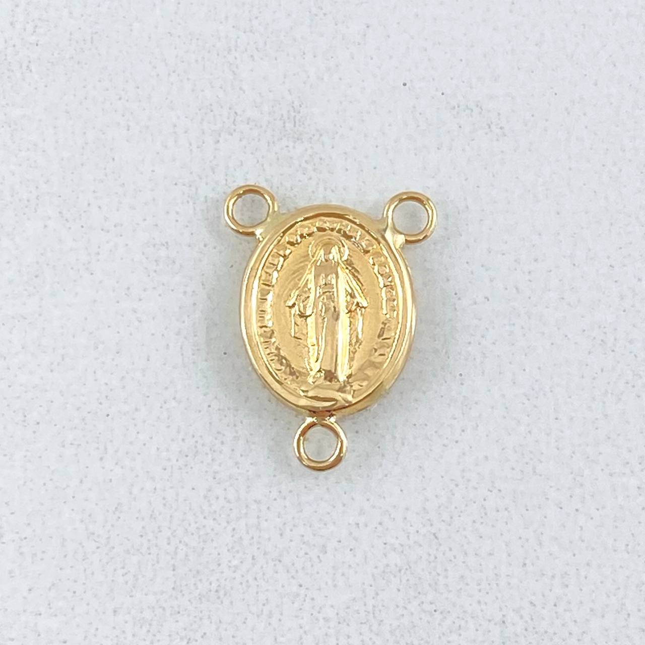 Herraje Crucero Virgen Milagrosa 0.5gr / 1.4cm / Oro 18K