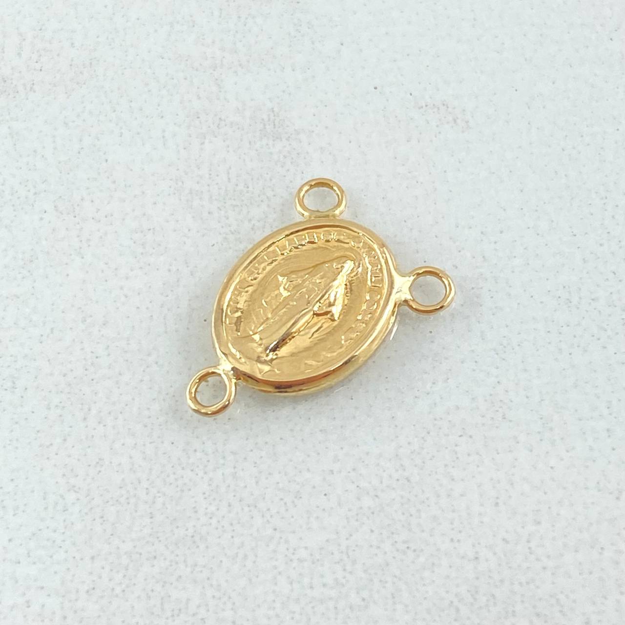 Herraje Crucero Virgen Milagrosa 0.5gr / 1.4cm / Oro 18K
