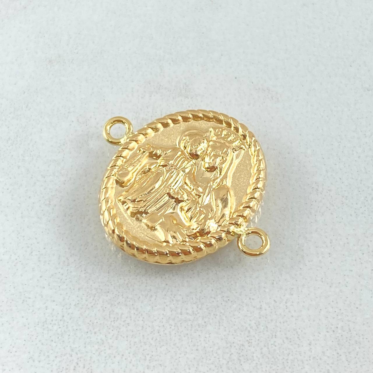 Herraje Virgen Del Carmen 1.35gr / 2.2cm / Oro 18K
