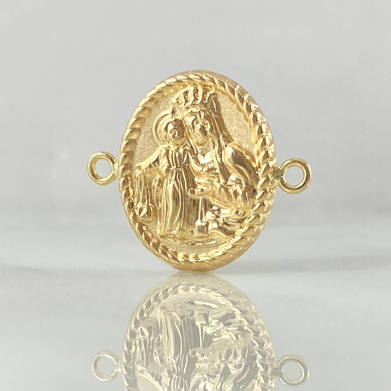 Herraje Virgen Del Carmen 1.35gr / 2.2cm / Oro 18K