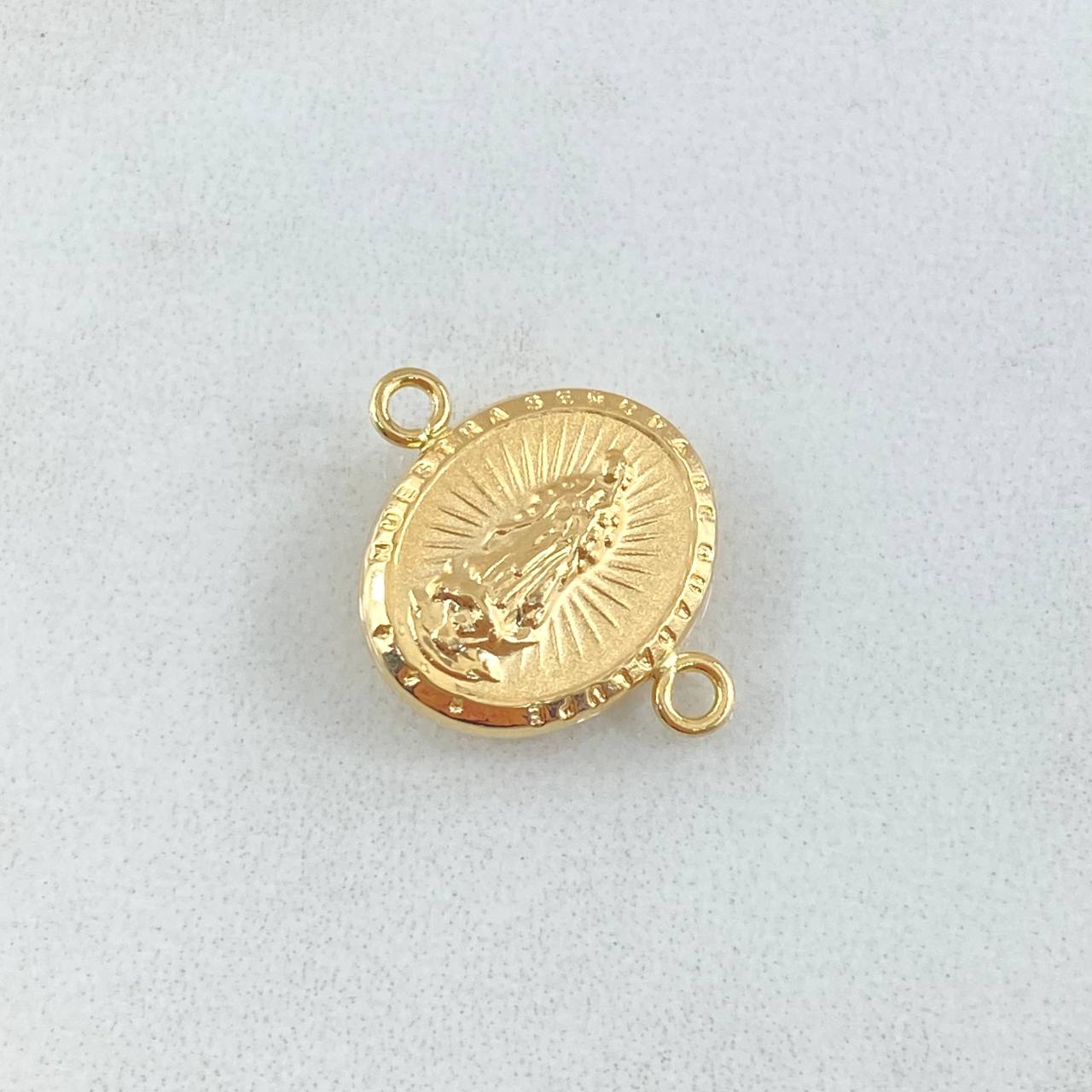 Herraje Virgen Guadalupe 0.85gr / 1.8cm / Oro 18K