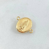 Herraje Virgen Guadalupe 0.85gr / 1.8cm / Oro 18K