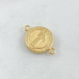 Herraje San Benito  1.15gr / 2.2cm / Oro 18K *