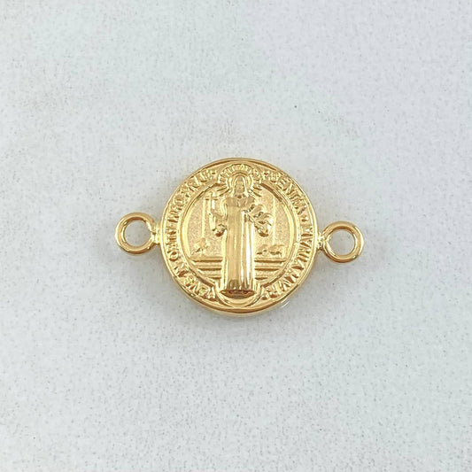 Herraje San Benito 0.8 g / 1.8 cm Oro Amarillo 18K