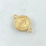 Herraje San Benito  0.9gr / 2cm / Oro 18K *