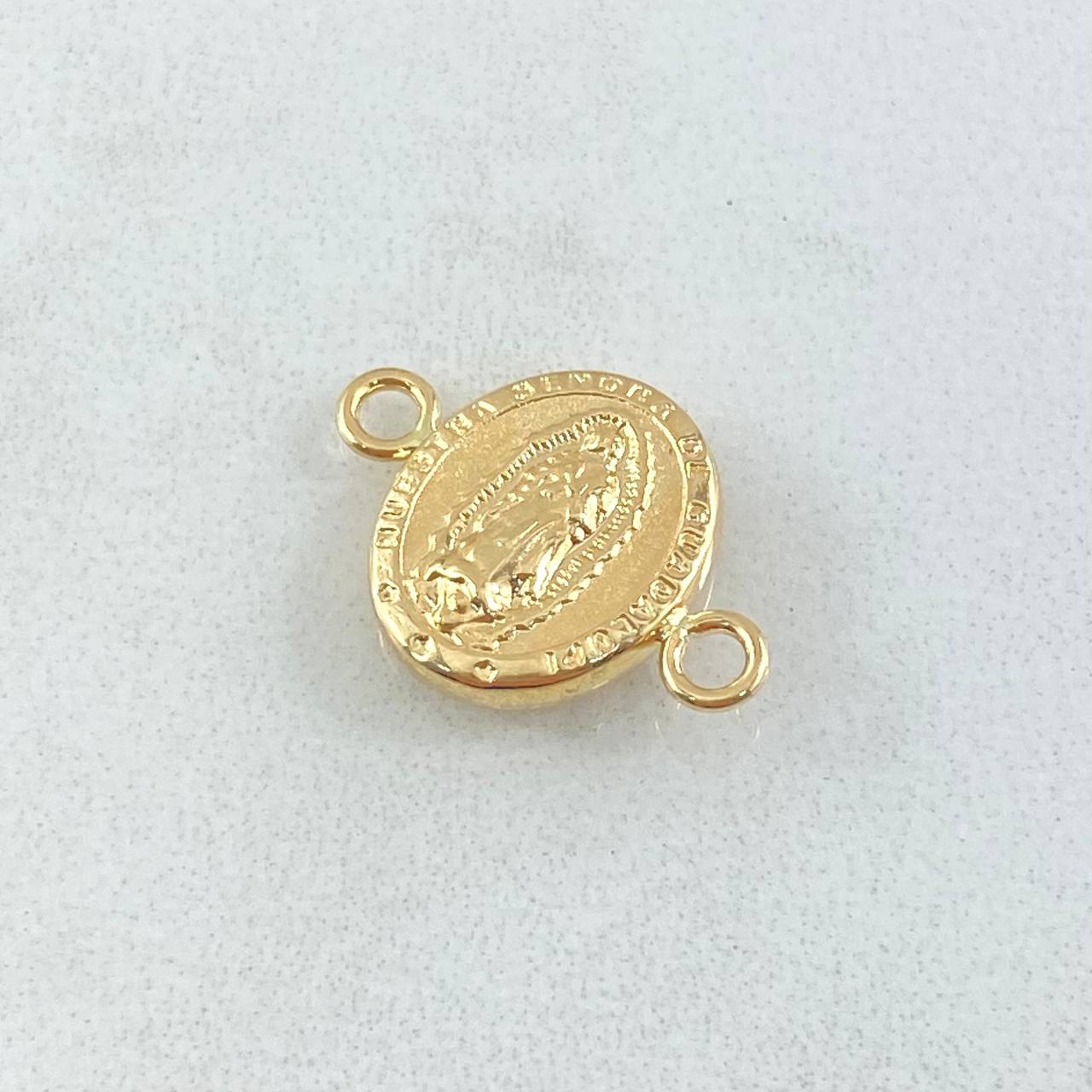 Herraje Virgen Guadalupe 0.7gr / 1.7cm / Oro 18K
