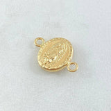 Herraje Virgen Guadalupe 0.7gr / 1.7cm / Oro 18K