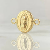 Herraje Virgen Guadalupe 0.7gr / 1.7cm / Oro 18K