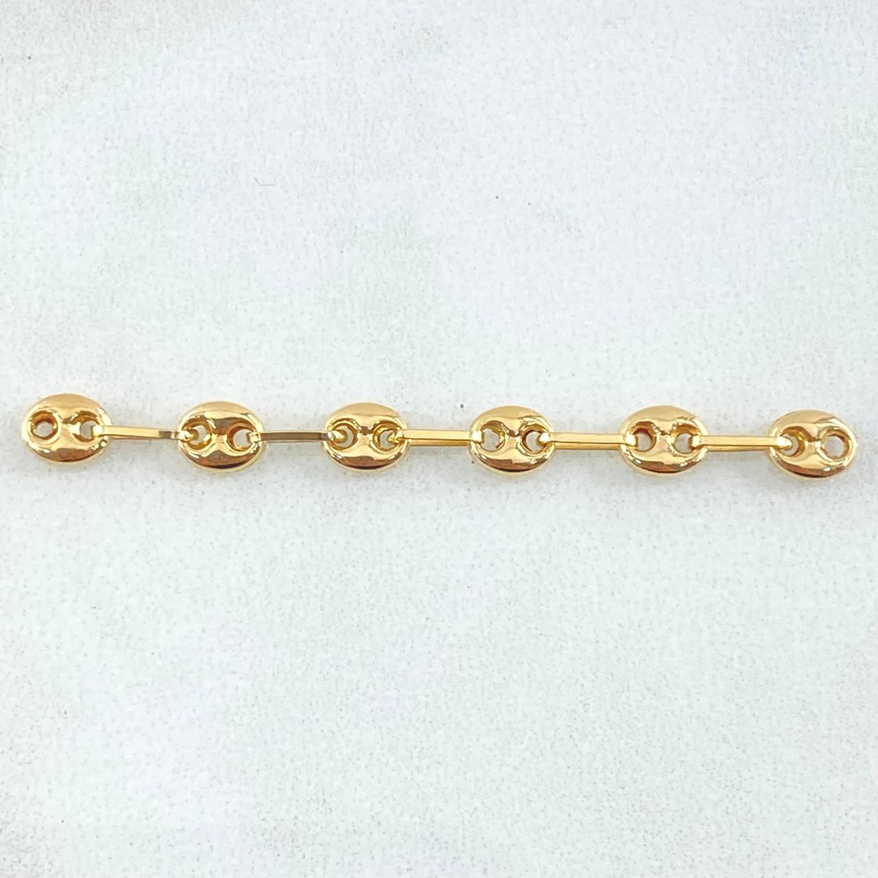 Herraje Retazo GC 0.65gr / 4.7cm / Oro Amarillo 18K