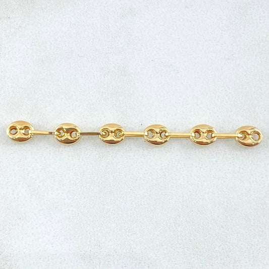 Herraje Retazo GC 0.65gr / 4.7cm / Oro Amarillo 18K
