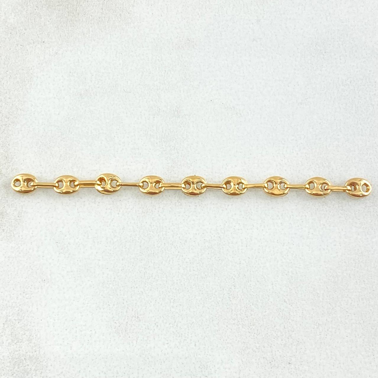 Herraje Retazo GC 0.55gr / 5.5cm / Oro Amarillo 18K