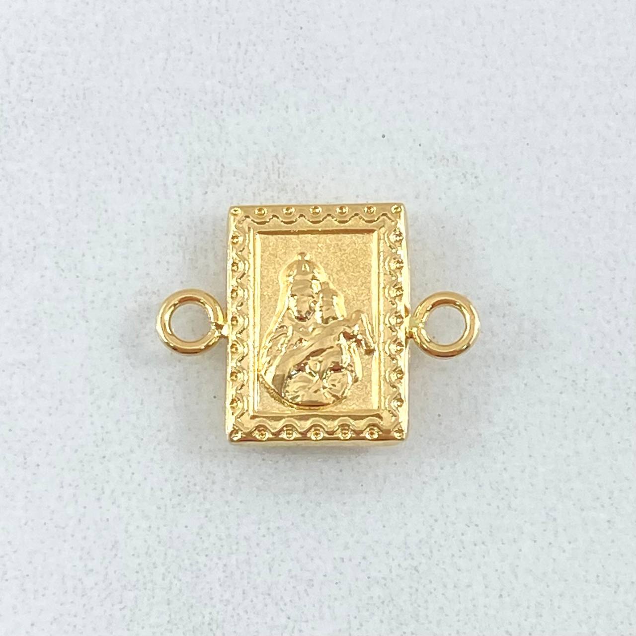 Herraje Doble Faz 0.75gr / 2cm / Oro 18K