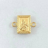 Herraje Doble Faz 0.75gr / 2cm / Oro 18K