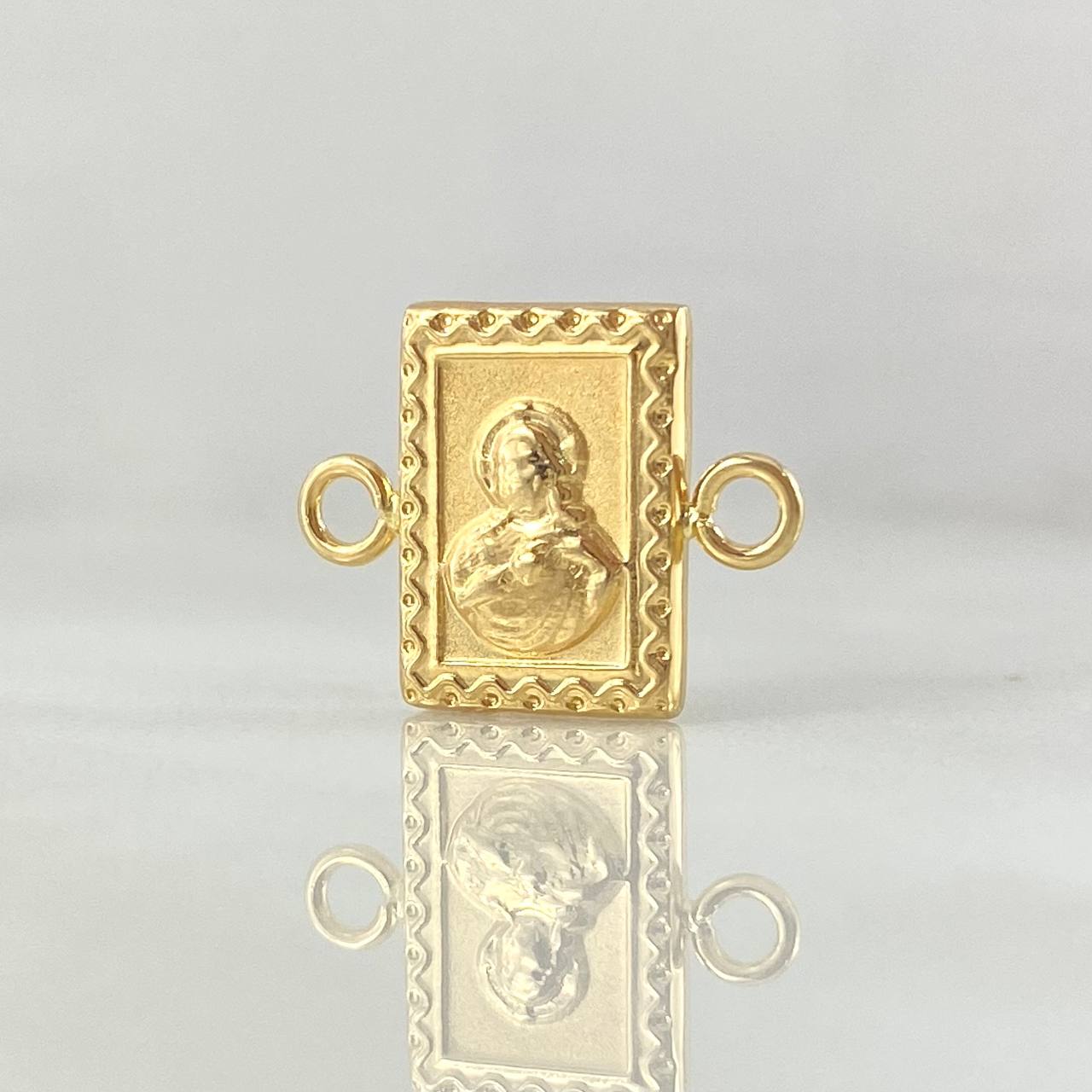Herraje Doble Faz 0.75gr / 2cm / Oro 18K
