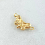 Herraje Mariposa 0.75gr / 2.2cm / Oro 18K