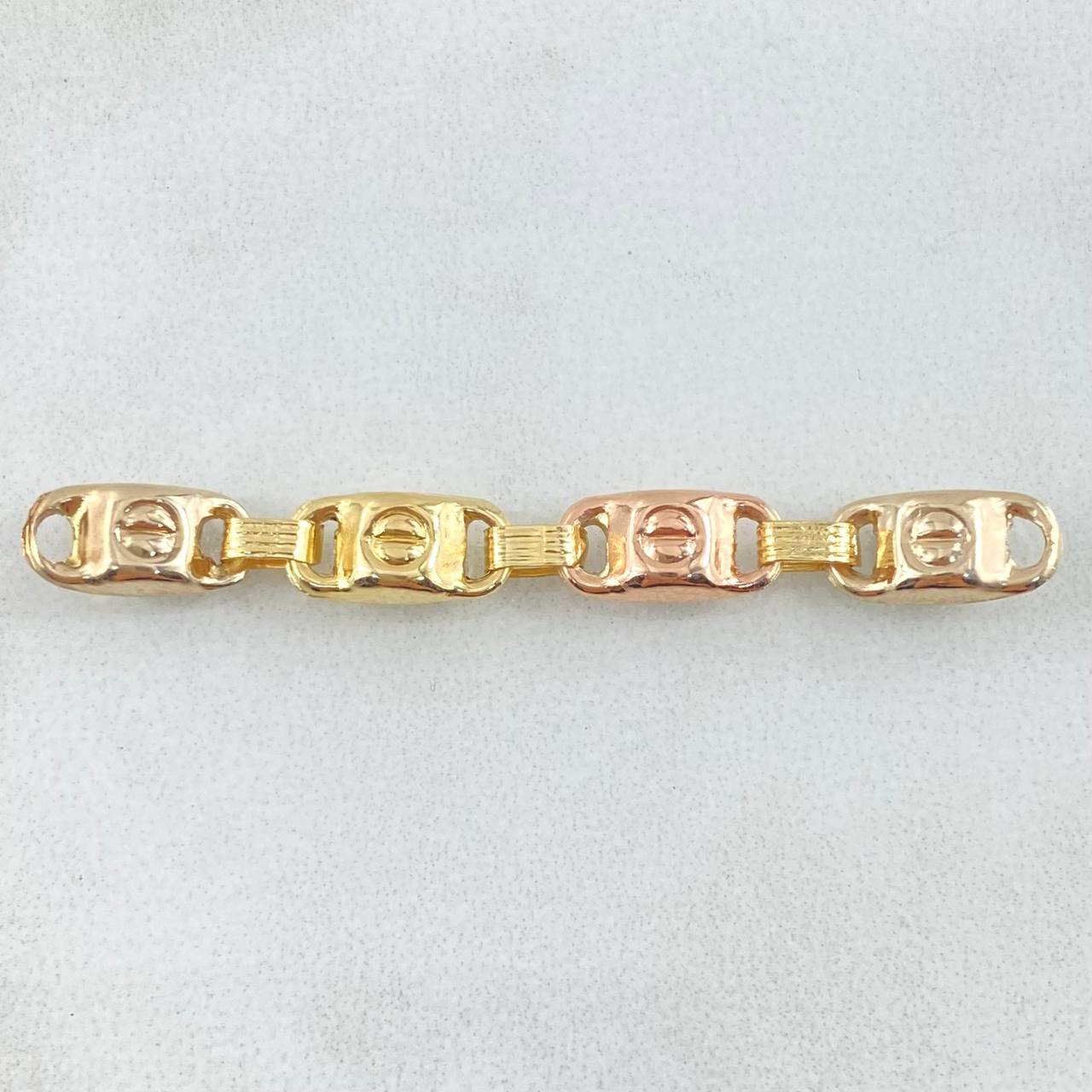 Herraje Retazo Rustico Tornillo 1.2gr / 4.5cm / Oro 18K