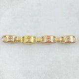 Herraje Retazo Rustico Tornillo 1.2gr / 4.5cm / Oro 18K