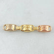 Herraje Retazo Rustico Tornillo 0.9gr / 3.3cm / Oro 18K