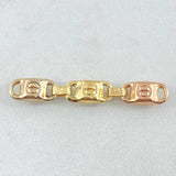 Herraje Retazo Rustico Tornillo 0.9gr / 3.3cm / Oro 18K