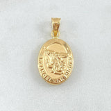 Dije San Miguel 1.15gr / 2.5cm / Oro 18K