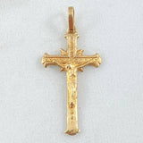 Dije Cruz Cristo 1.55gr / 3.1cm / Oro 18K