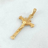 Dije Cruz Cristo 1.55gr / 3.1cm / Oro 18K