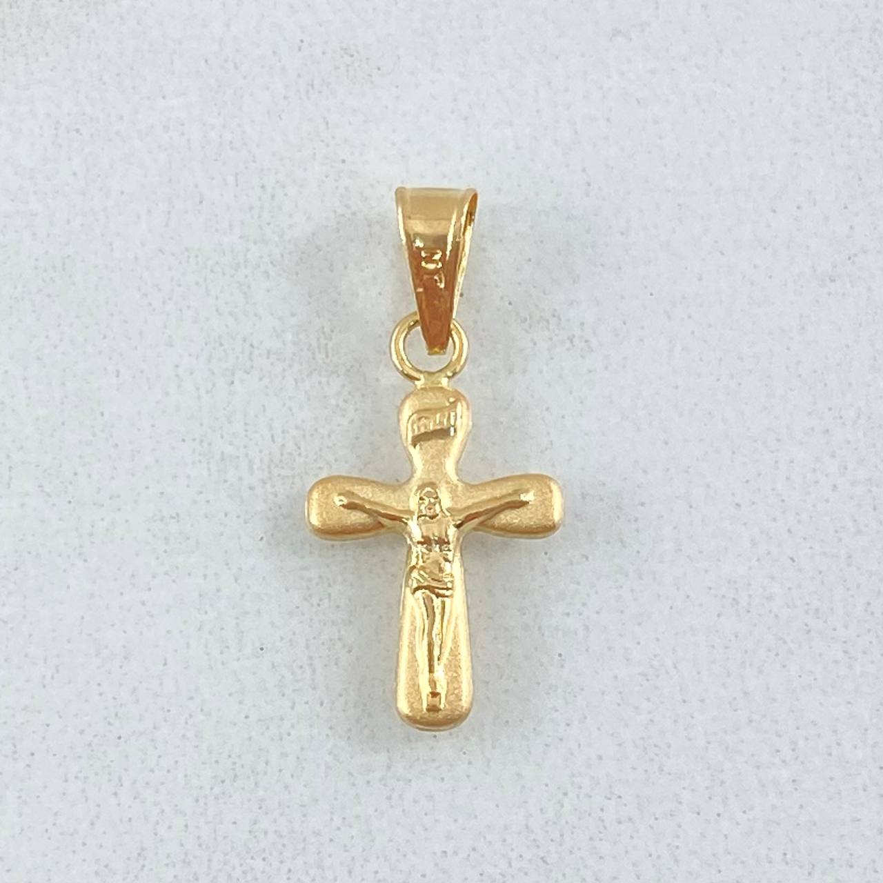 Dije Cruz Cristo 0.35gr / 2cm / Oro 18K