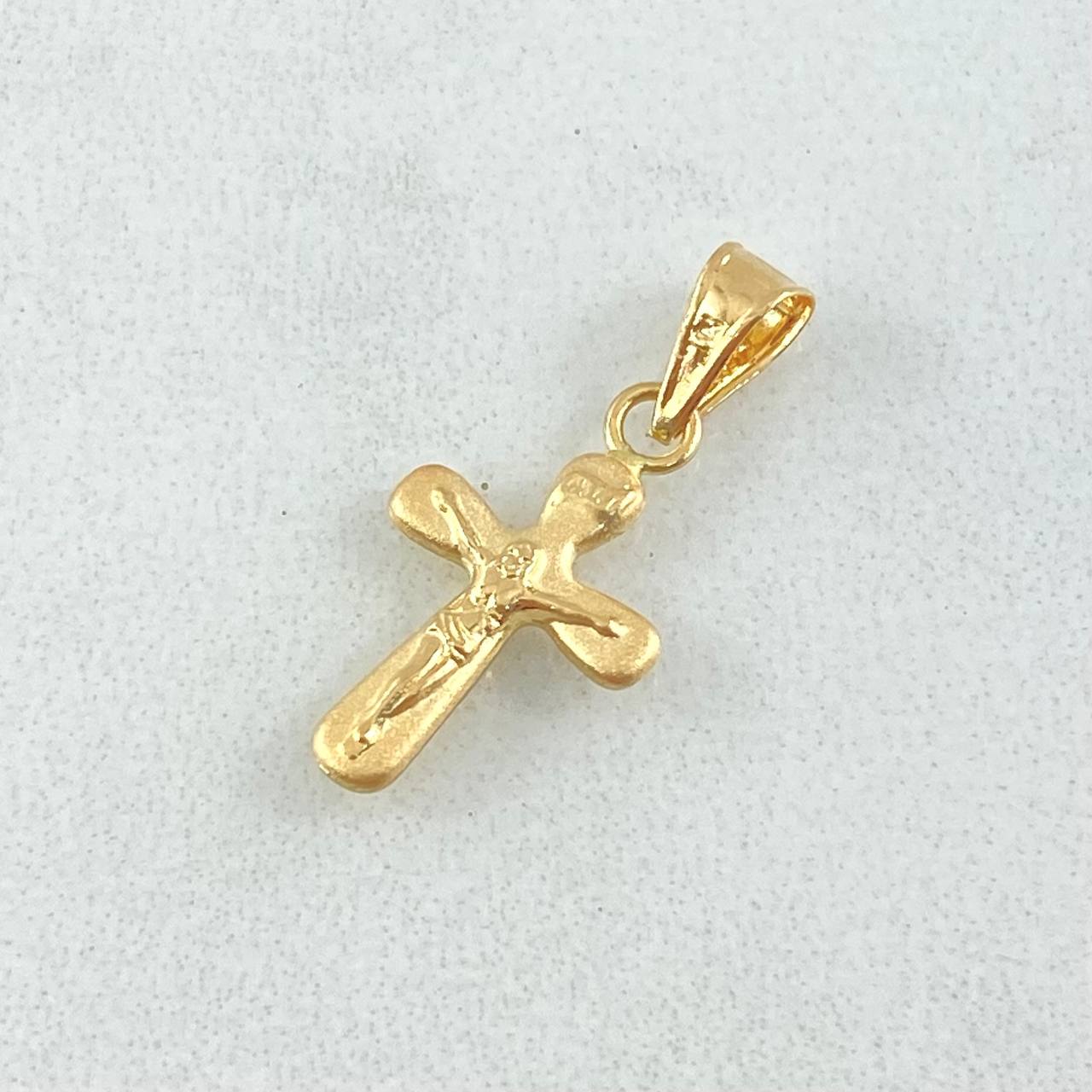 Dije Cruz Cristo 0.35gr / 2cm / Oro 18K