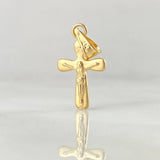 Dije Cruz Cristo 0.35gr / 2cm / Oro 18K