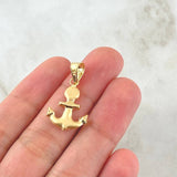 Dije Ancla 1gr / 1.7cm / Oro 18K