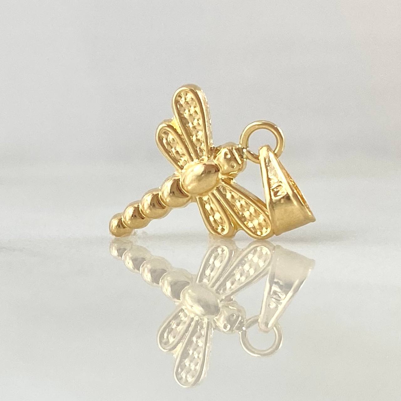 Dije Libelula 0.3gr / 1.5cm / Oro 18K