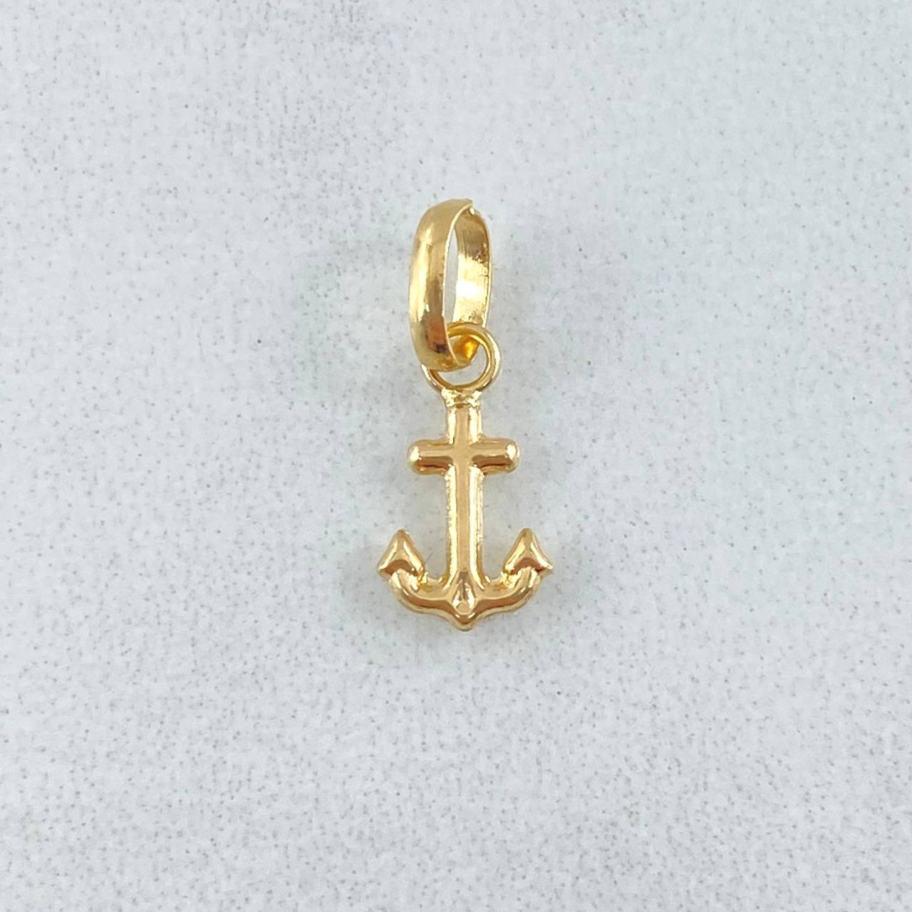Dije Ancla 0.25gr / 1.4cm / Oro 18K