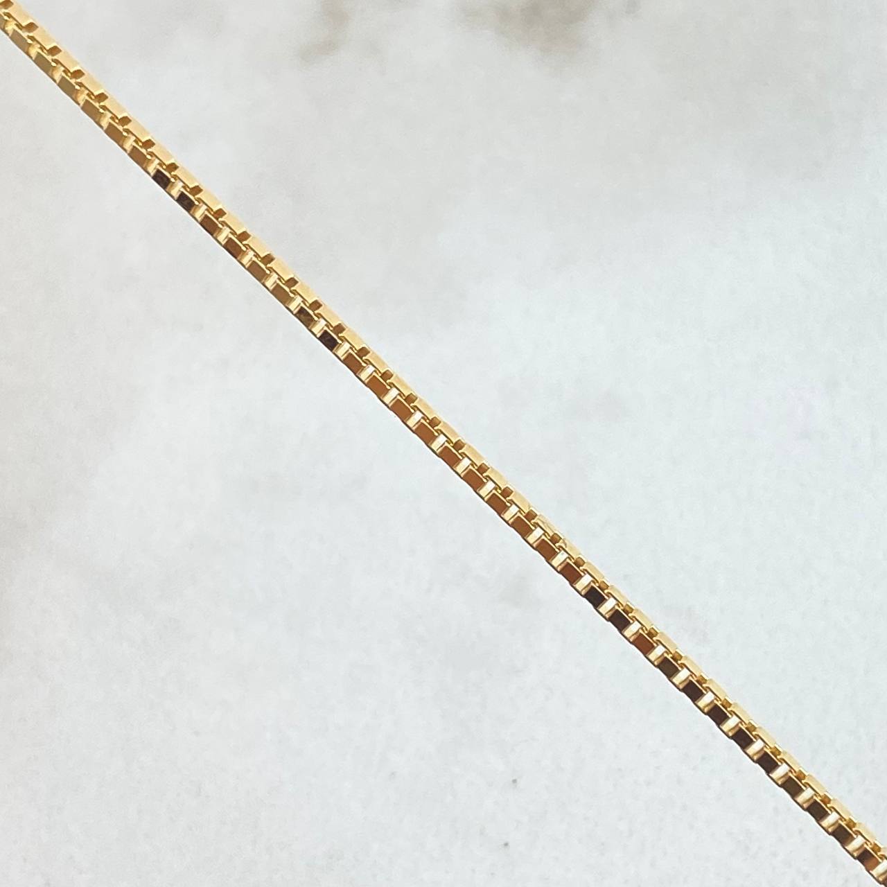 Cadena Veneciana 6.1gr / 60cm / 1.1mm Oro Amarillo +3 18K *