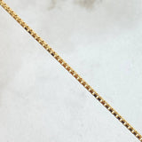 Cadena Veneciana 6.1gr / 60cm / 1.1mm Oro Amarillo +3 18K *